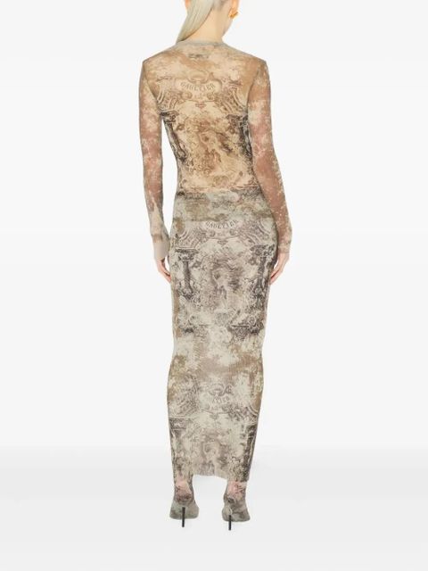 Jean Paul Gaultier mesh top - Neutrals