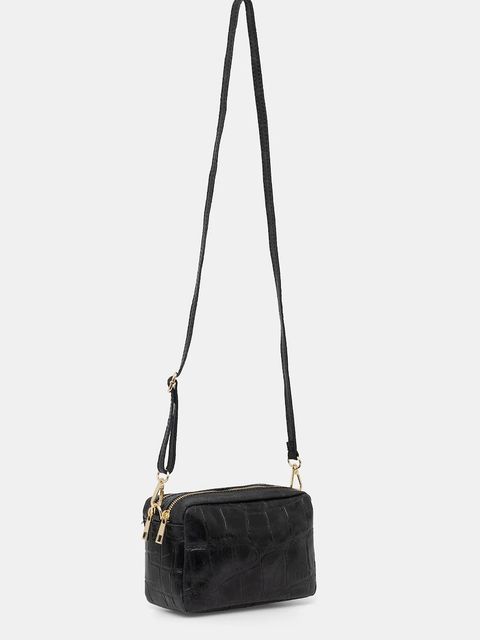 Answear.LAB torebka skórzana kolor czarny - zdjęcie produktu nr 2