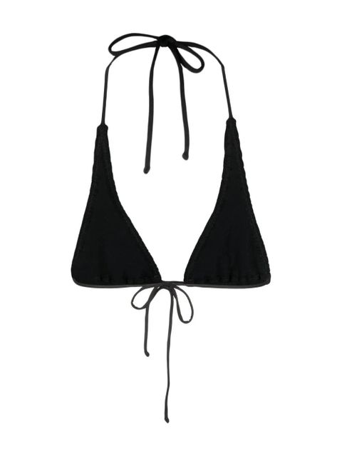 Bond-eye Sofie triangle bikini top - Black - zdjęcie produktu nr 2