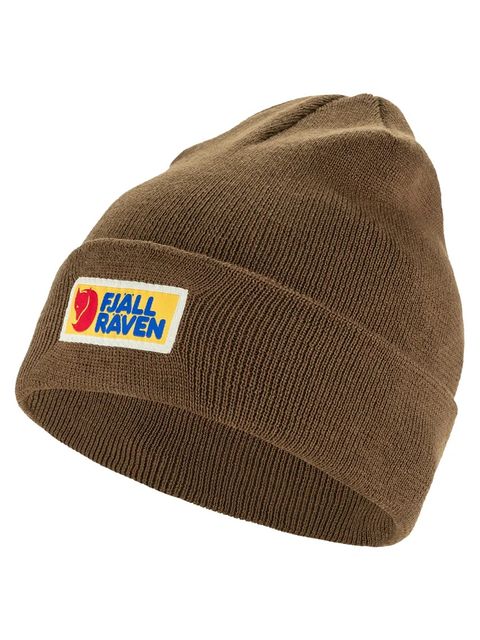 Fjallraven czapka Vardag Classic Beanie kolor brązowy F78141.299