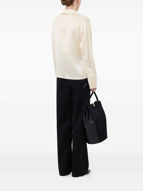 LouLou de Saison wrap blouse - White