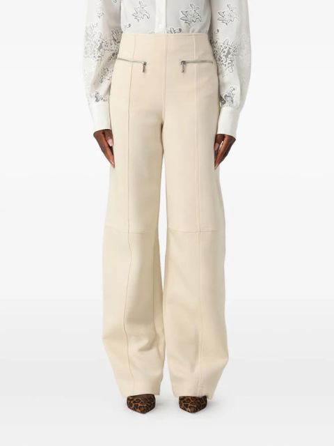 ETRO zip-pockets high-waisted trousers - Neutrals - zdjęcie produktu nr 1