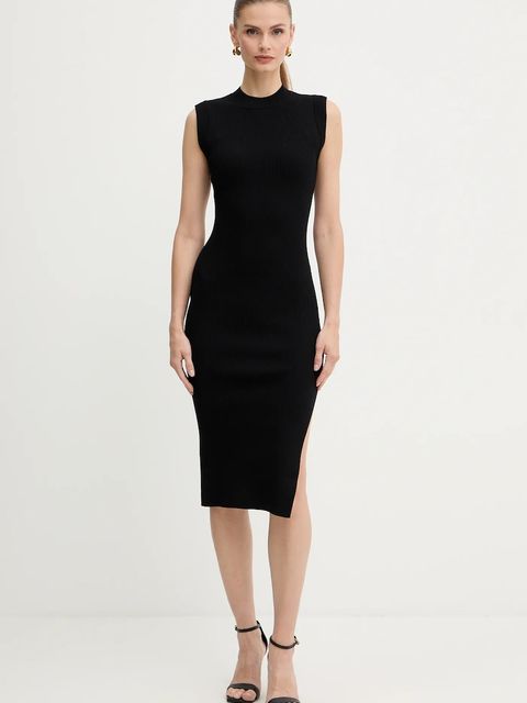 Morgan sukienka kolor czarny mini dopasowana RMLISEA - zdjęcie produktu nr 1