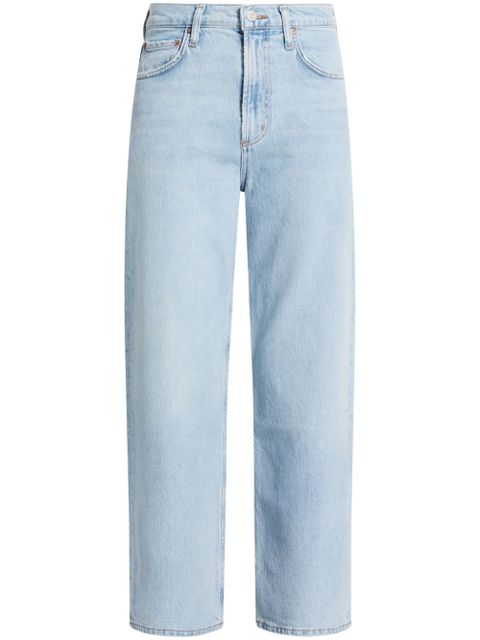 AGOLDE cropped jeans - Blue