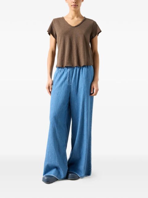 American Vintage short-sleeve V-neck T-shirt - Brown - zdjęcie produktu nr 2