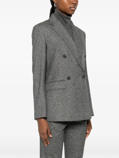 Max Mara double-breasted blazer - Grey