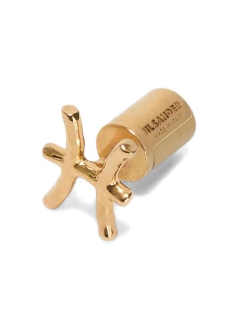 Jil Sander zodiac-sign single earring - Gold - zdjęcie produktu nr 1