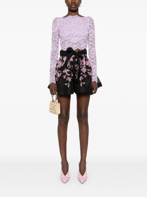 ZIMMERMANN Dawning shorts - Black - zdjęcie produktu nr 2