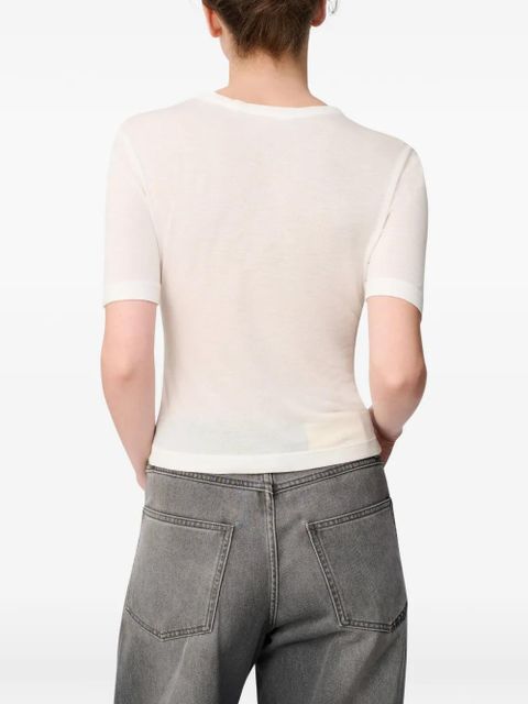 Axel Arigato logo-detail top - White