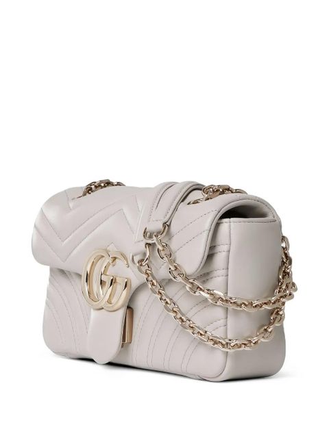 Gucci GG-chevron shoulder bag - Neutrals