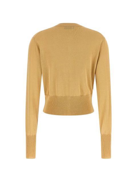 Vivienne Westwood Bea Orb-embroidered cardigan - Neutrals - zdjęcie produktu nr 2