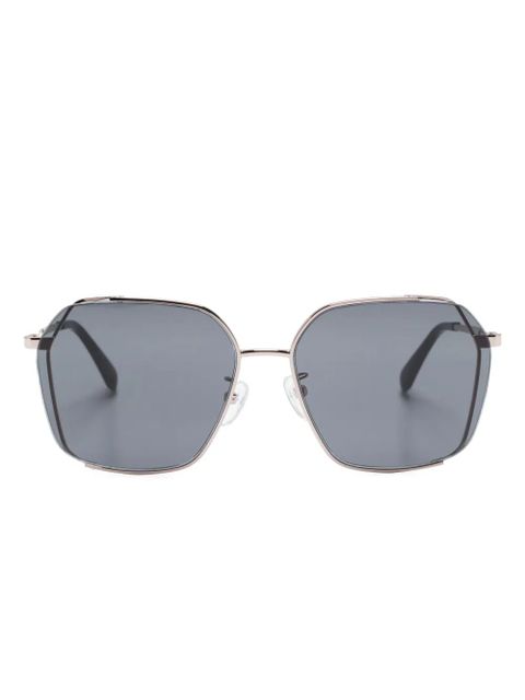 Zadig&Voltaire logo-engraved square-frame sunglasses - Black - zdjęcie produktu nr 1