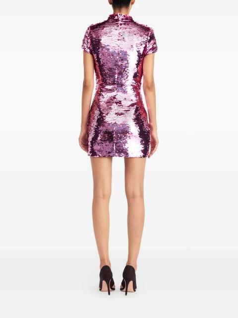 16Arlington Iona sequin mini dress - Pink