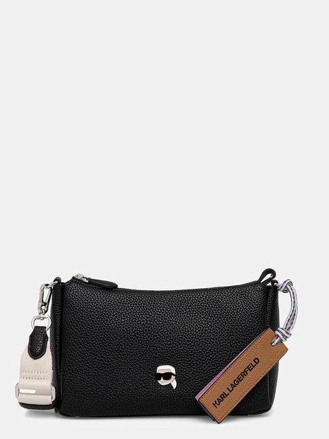 Karl Lagerfeld torebka IKON kolor czarny A4W30004 - zdjęcie produktu nr 1