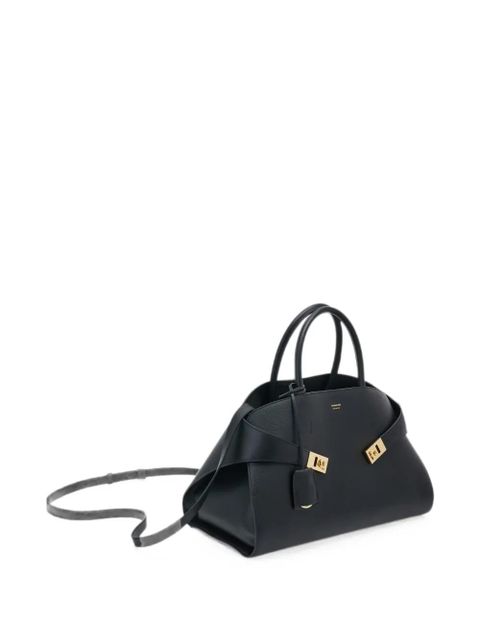 Ferragamo Hug leather tote bag - Black