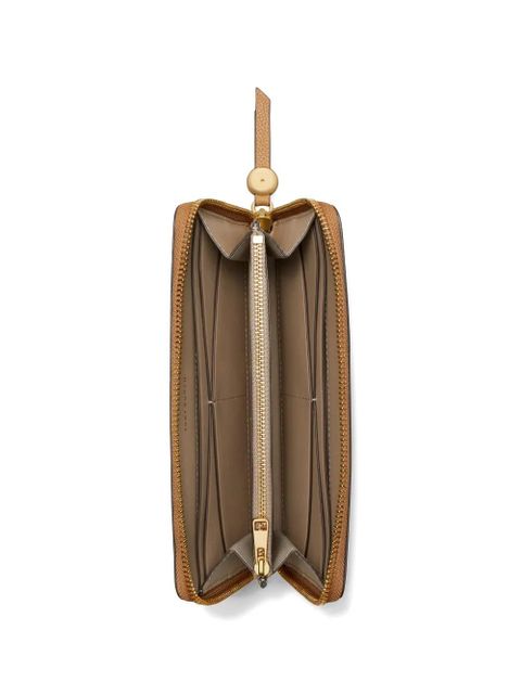 Tory Burch Romy zip continental wallet - Brown