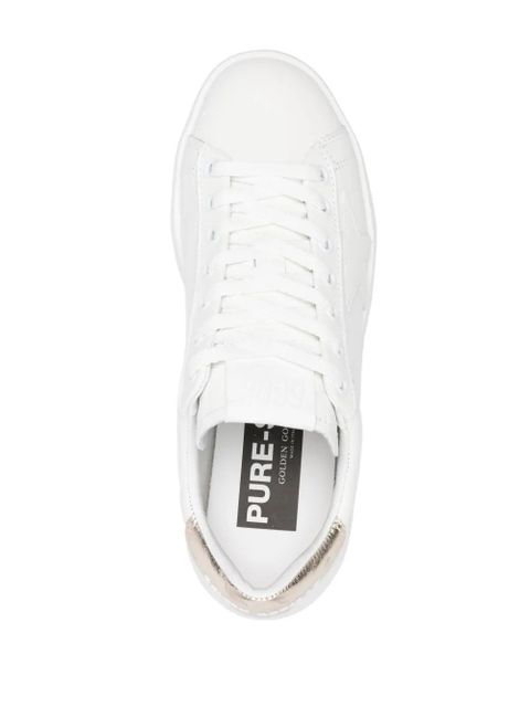 Golden Goose Purestar leather sneakers - White