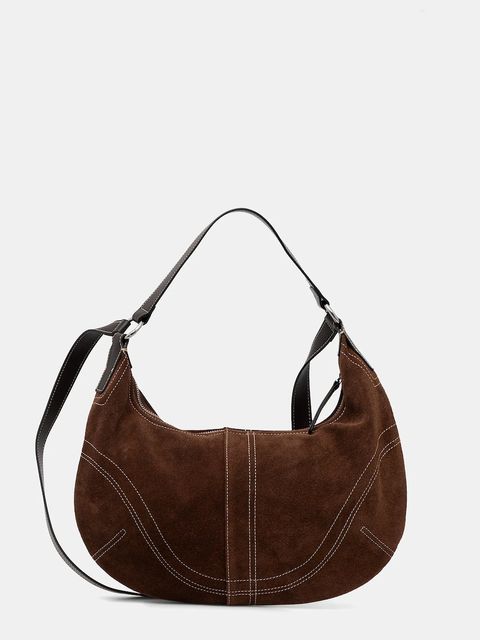 Answear.LAB torebka zamszowa