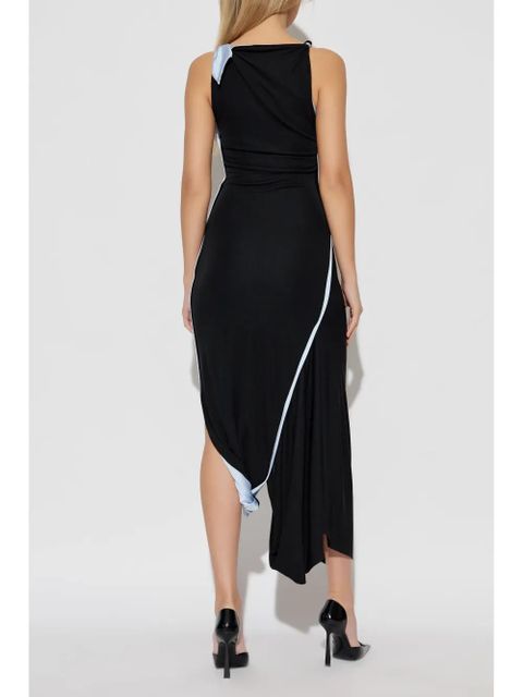 Victoria Beckham asymmetric maxi dress - Black - zdjęcie produktu nr 2