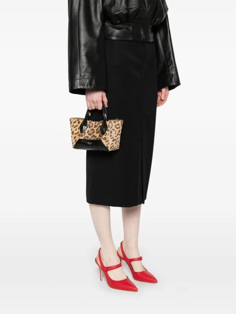 Jimmy Choo mini Diamond tote bag - Neutrals