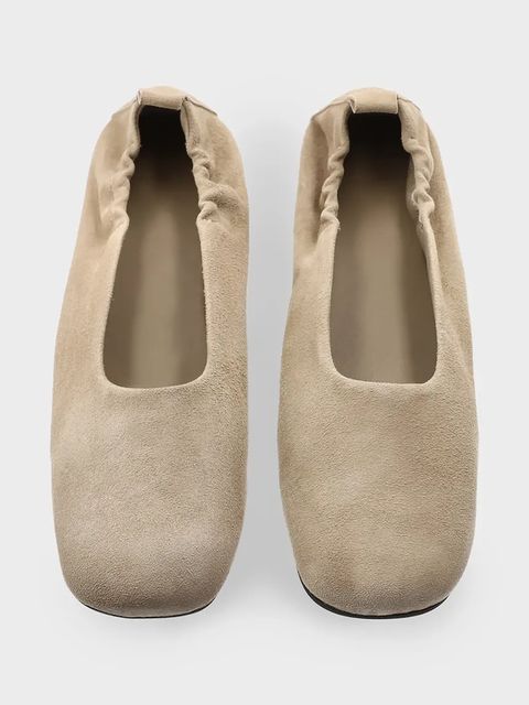 Copenhagen baleriny zamszowe - zdjęcie produktu nr 1