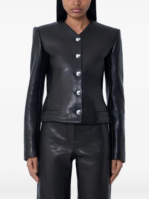 KHAITE Nara jacket - Black - zdjęcie produktu nr 1