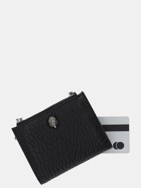 Kurt Geiger London portfel skórzany MINI PURSE KENSINGTON