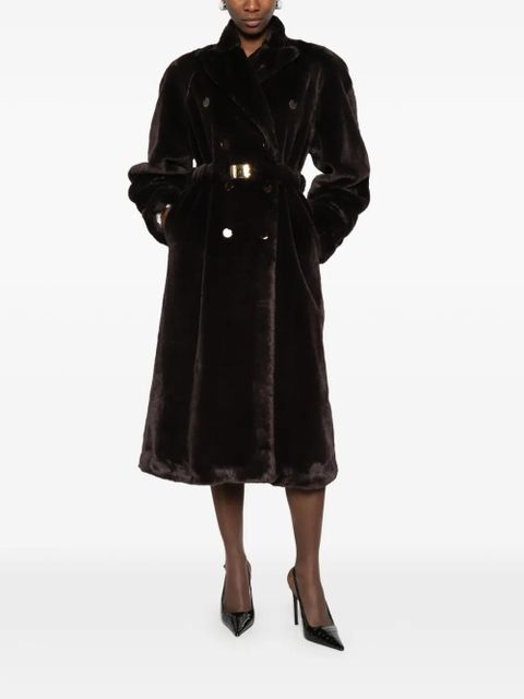 Rowen Rose double-breasted coat - Brown - zdjęcie produktu nr 2