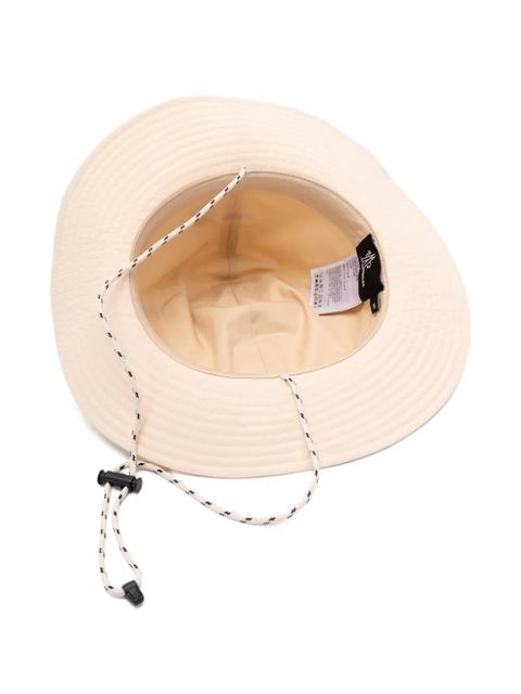 Moncler Grenoble logo-patch hat - Neutrals