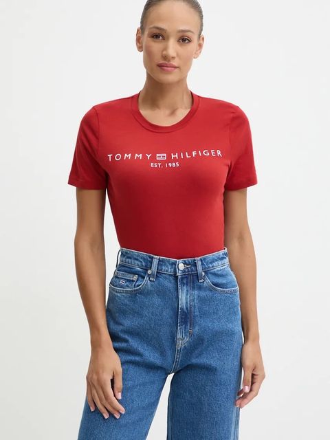 Tommy Hilfiger t-shirt bawełniany - zdjęcie produktu nr 1