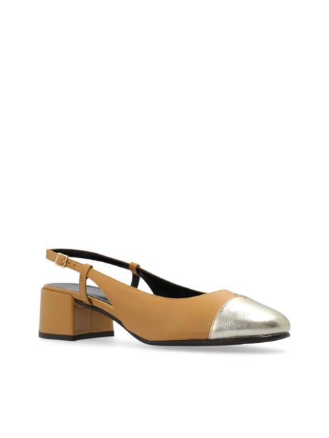 Tory Burch 45mm slingback pumps - Neutrals