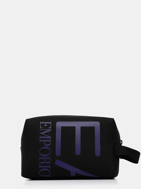 EA7 Emporio Armani kosmetyczka kolor czarny - zdjęcie produktu nr 1