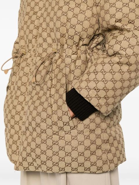 Gucci GG canvas puffer jacket - Neutrals