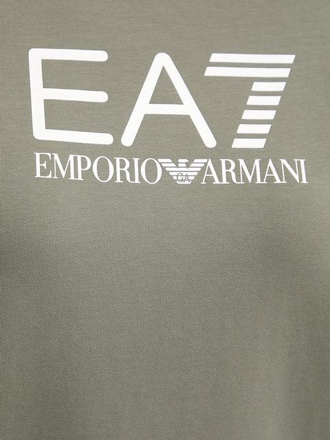 EA7 Emporio Armani dres damski kolor zielony AF13135.7W000115