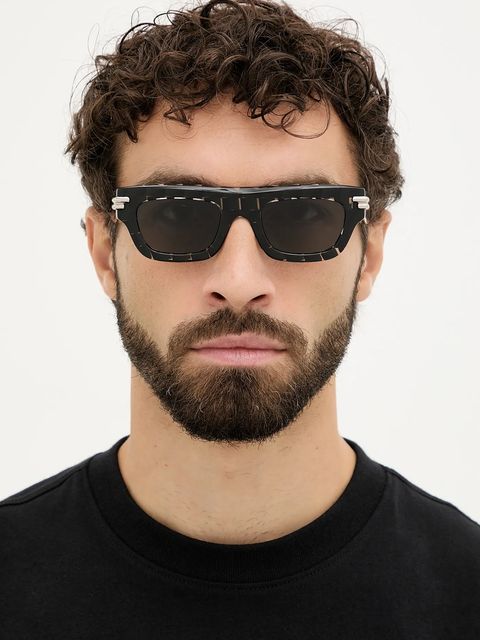 Bottega Veneta okulary przeciwsłoneczne kolor czarny BV1321S