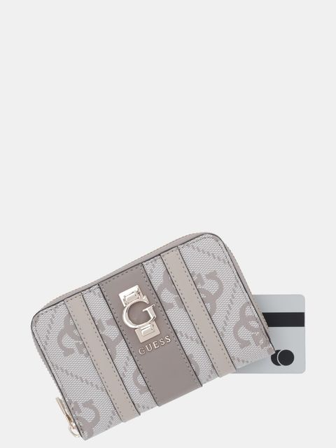 Guess portfel ERENIA damski kolor beżowy SWSO78 38140