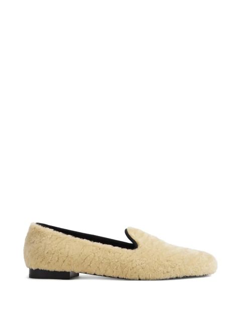 TOTEME shearling loafers - Neutrals - zdjęcie produktu nr 1
