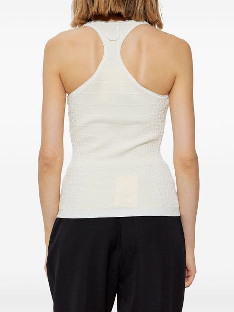 Jacquemus Scala tank top - White