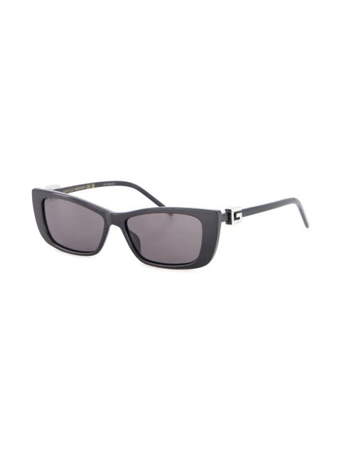 Gucci Eyewear rectangle-frame sunglasses - Black - zdjęcie produktu nr 2