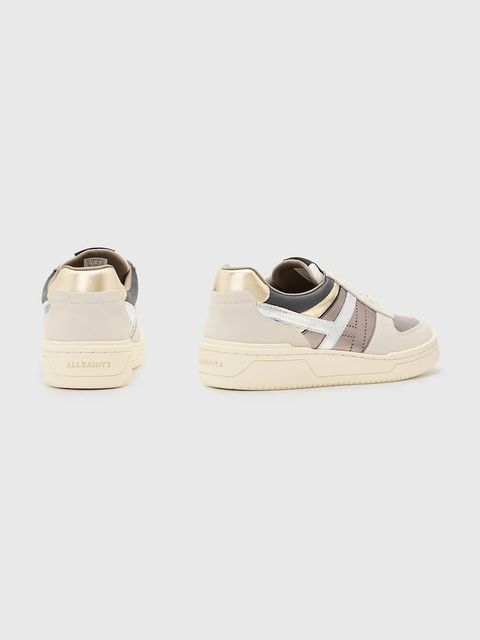 AllSaints sneakersy skórzane Vix Suede Sneaker damskie kolor beżowy W125FB