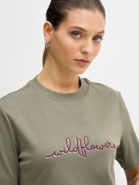 United Colors of Benetton t-shirt bawełniany damski kolor zielony 3DCJD10B5