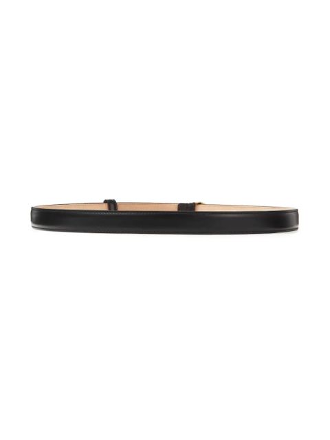 Jimmy Choo Diamond leather belt - Black