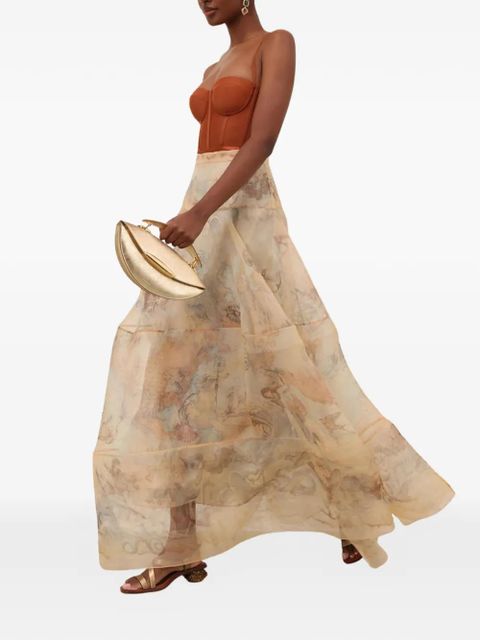 ZIMMERMANN Wavelength metallic tote bag - Gold - zdjęcie produktu nr 2