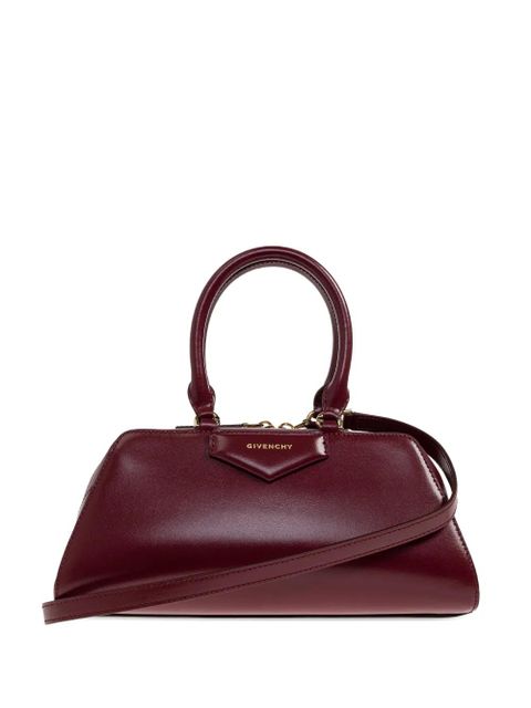 Givenchy top handle logo tote bag - Red