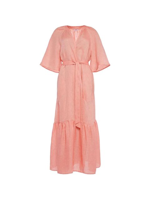 ERES Audacieuse tiered maxi dress - Orange - zdjęcie produktu nr 1