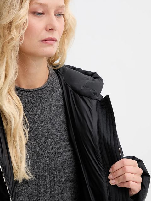 BOSS Orange kurtka kolor czarny zimowa 50548027