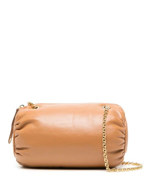 Marine Serre Pillow leather shoulder bag - Brown - zdjęcie produktu nr 1