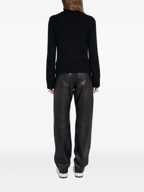 Zadig&Voltaire high-neck embellished-button sweater - Black - zdjęcie produktu nr 2