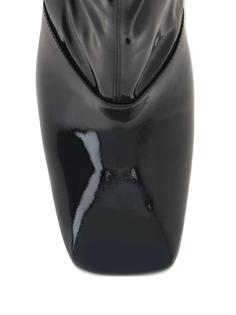 Chloé patent-finish over-the-knee boots - Black