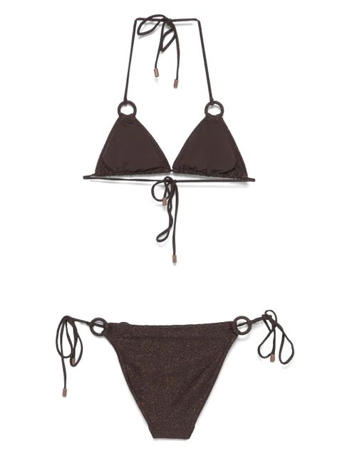 ZIMMERMANN Coco Texture Ring bikini - Brown - zdjęcie produktu nr 2